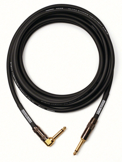 Mogami Platinum Guitar-12R 12-Foot Platinum Instrument Cable with Right Angle Connection