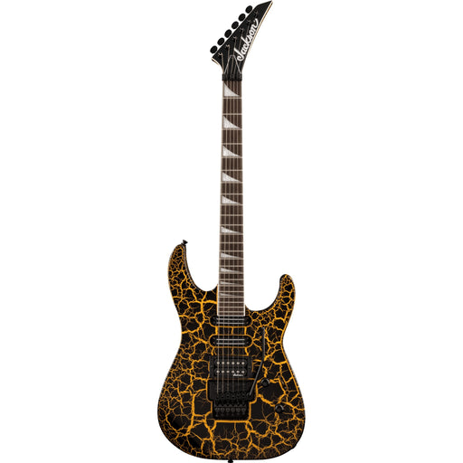 Jackson X Series Soloist SL3XDX HSS Electric Guitar - Yellow Crackle - New