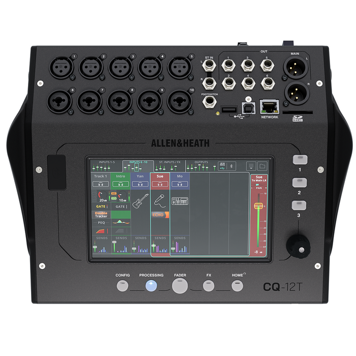 Allen & Heath CQ-12T Ultra-Compact 96 kHz Digital Audio Mixer