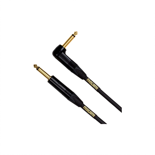 Mogami Gold Instrument-10R Right Angle Cable - 10-Foot