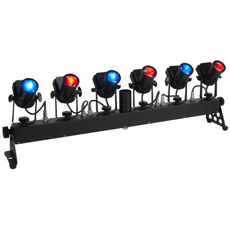 ADJ Tribar Spot 6 x 5-Watt TRI RGB LED Pinspot System