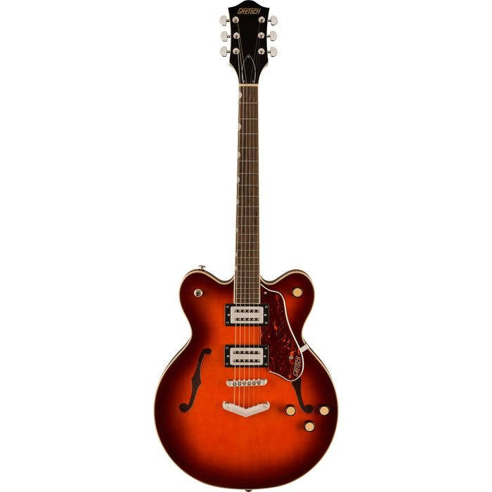 Gretsch G2322 Streamliner Double-Cut With V-Stoptail Semi-Hollow Electric Guitar - Fireburst