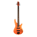 Ibanez SR Prestige SR4605 5-String Bass Guitar - Orange Solar Flare Low Gloss