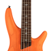 Ibanez SR Prestige SR4605 5-String Bass Guitar - Orange Solar Flare Low Gloss