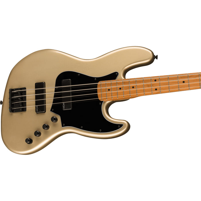 Squier Contermporary Active Jazz HH Electric Bass Guitar - Shoreline Gold