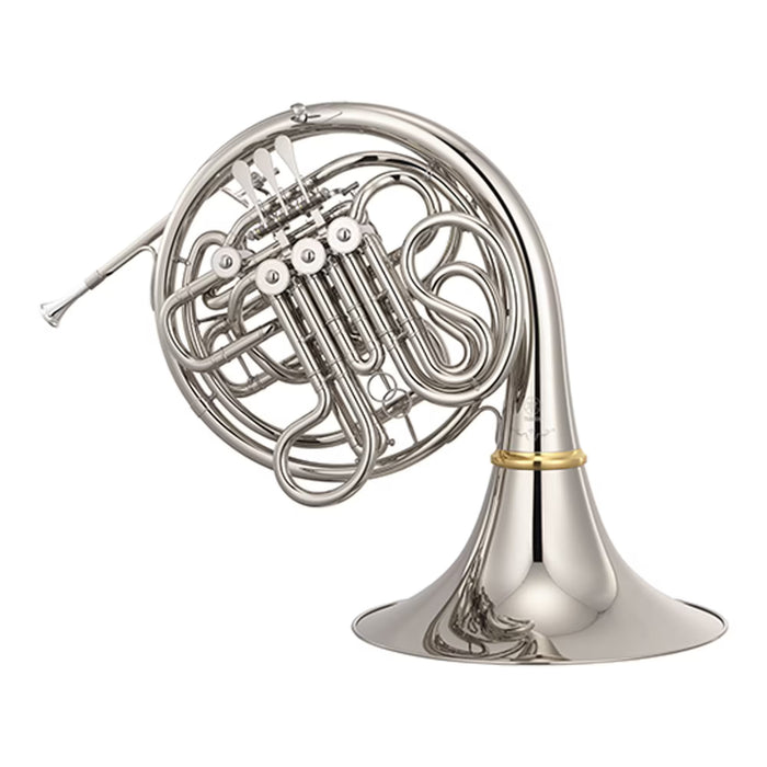 Yamaha YHR-672ND Professional Double French Horn - Nickel-Silver with Detachable Bell