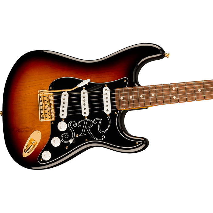 Fender Stevie Ray Vaughan Stratocaster, Pau Ferro Fingerboard Electric Guitar - 3-Color Sunburst