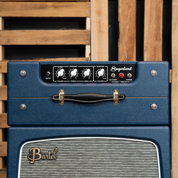 Bartel Sugarland 12-Watt EL-84 1x12 Half-Stack Guitar Amplifier in Blue Tolex - CHUCKSCLUSIVE 65th Anniversary Edition