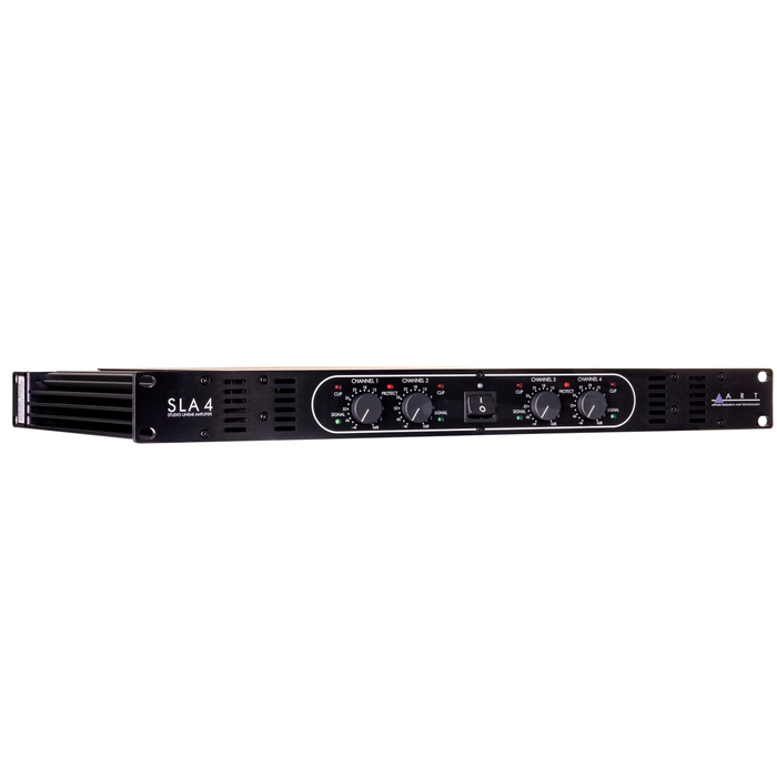 ART SLA-4 4-Channel Studio Linear Power Amplifier 100-Watt Channel @ 8 Ohms