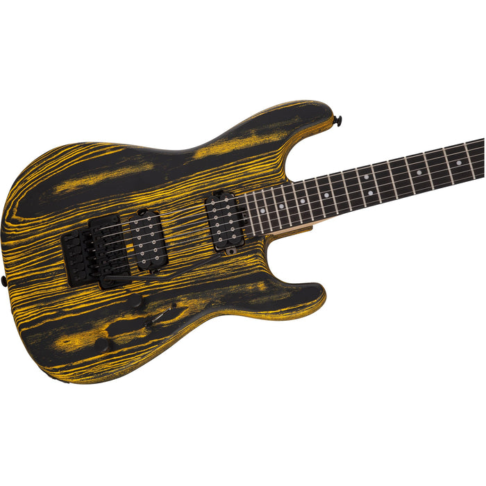 Charvel Pro-Mod San Dimas Style 1 HH FR E Ash Electric Guitar - Old Yella