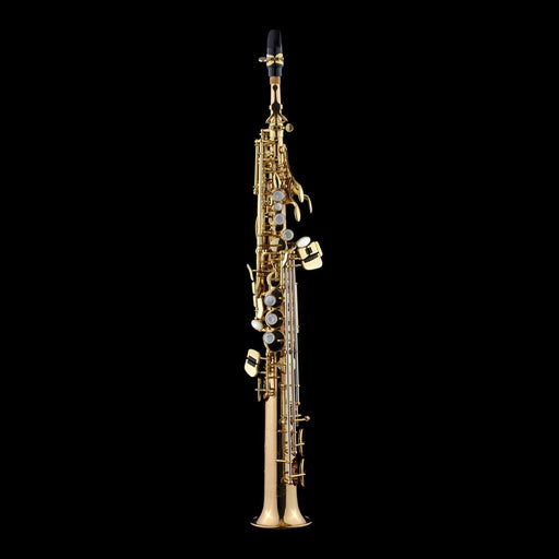 Schagerl S-1DL Superior Changeable Straight/Curved Neck Soprano Saxophone - Lacquered Bronze