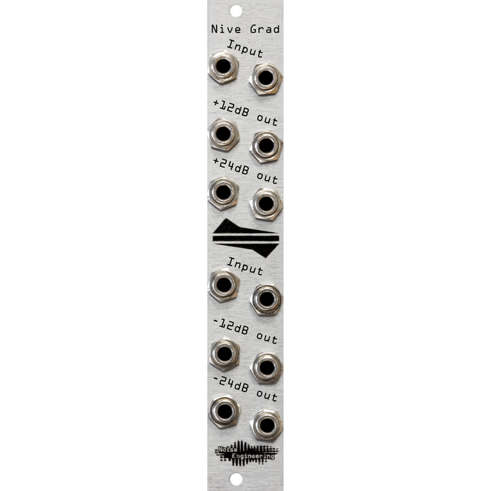 Noise Engineering Nive Grad Stereo/Dual-Mono Level Shifter Module - Silver