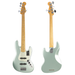 Fender American Pro II 5-String Jazz Bass - Mystic Surf Green with Maple Fretboard - New