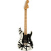 EVH Striped Series '78 Eruption Relic Electric Guitar - White With Black Stripes - New