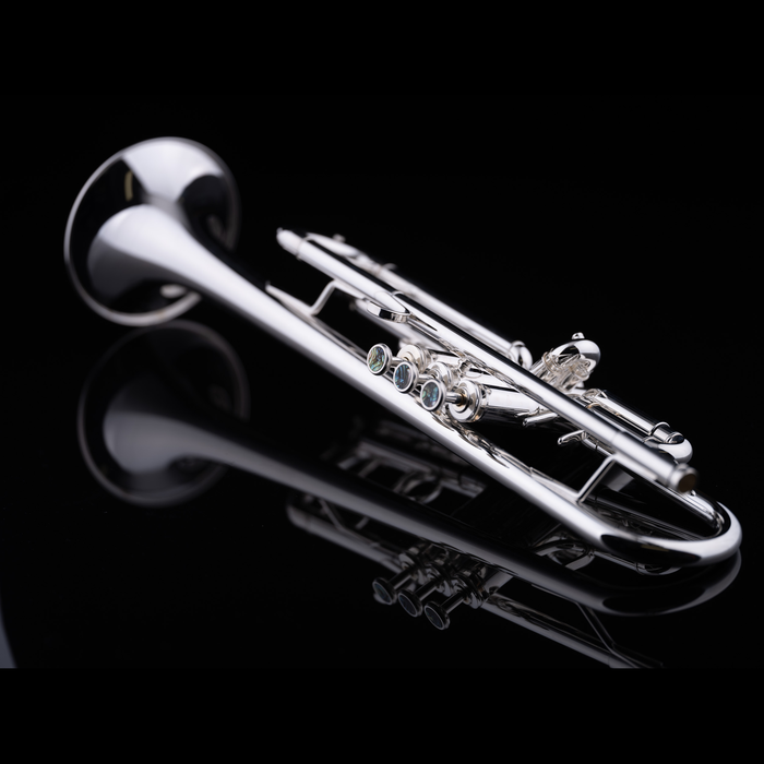 Schagerl "1961" Bb Trumpet - Silver Plated, Yellow Brass Bell