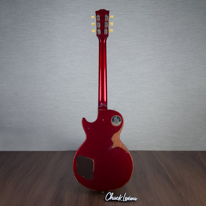 Gibson Custom Shop Murphy Lab 1956 Les Paul Standard Electric Guitar - Heavy Aged Candy Red - #62198