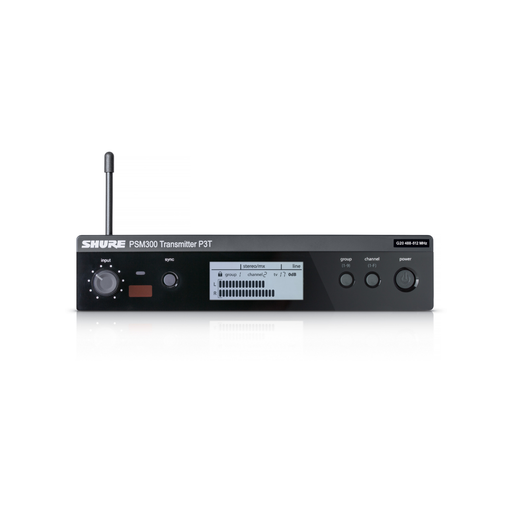 Shure P3T-J13 Half-Rack Single Channel Wireless Transmitter - J13 Band - New