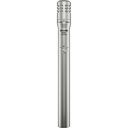 Shure SM81-LC Cardioid Condenser Instrument Microphone