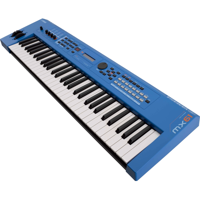 Yamaha MX61BU 61-Key Synthesizer Controller - Blue