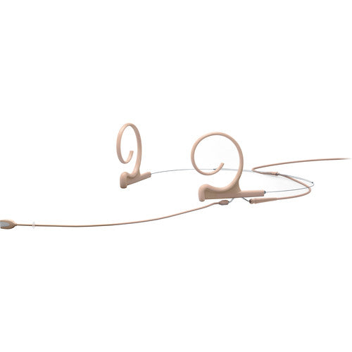 DPA Microphones d:fine Core 4188 Slim Directional Flex Headset Mic with 120mm Boom and MicroDot Connector - Beige