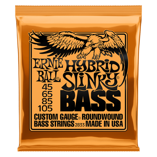 Ernie Ball Hybrid Slinky Nickel Wound Electric Bass Strings .45-.105