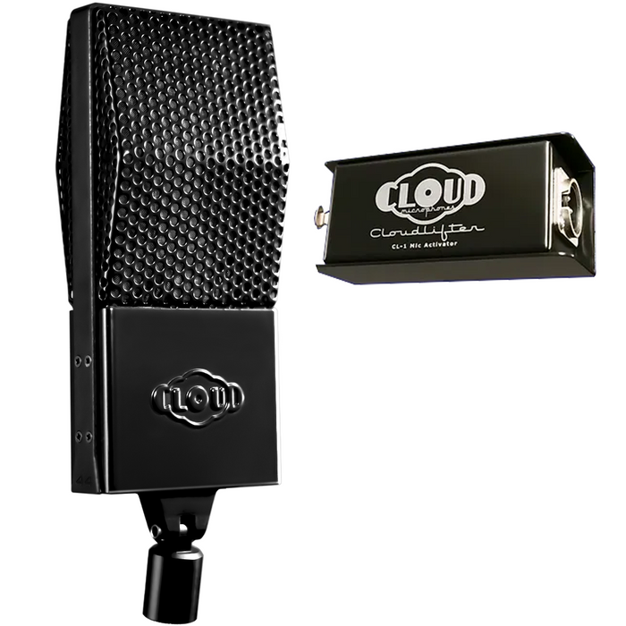 Cloud Microphones 44 Passive Ribbon Microphone Includes a CL-1 Cloudlifter - Midnight Edition