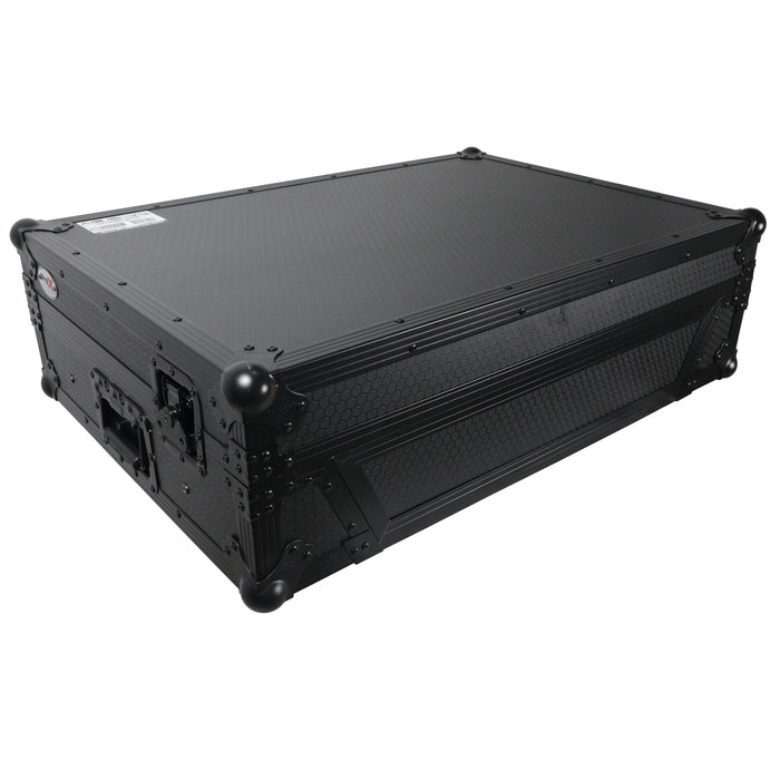 ProX XS-PRIME4 WLTBL Flight Case for Denon Prime 4 DJ Controller with Laptop Slide