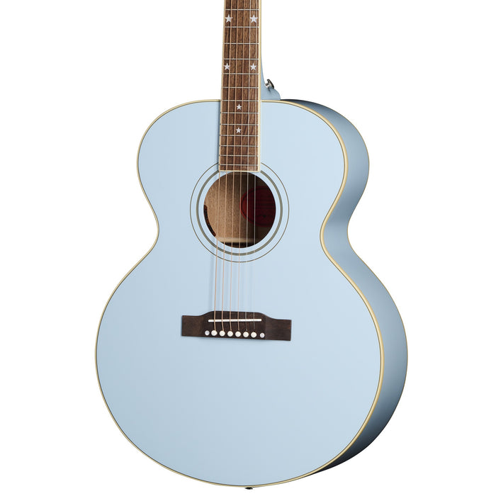 Epiphone J-180 LS Acoustic Electric Guitar - Frost Blue