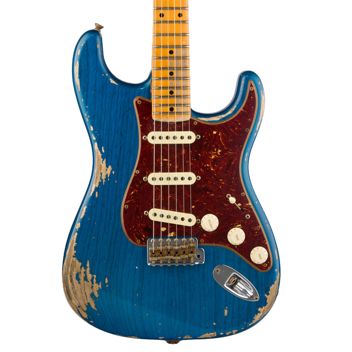 Fender Custom Shop 1956 Stratocaster Heavy Relic - Sapphire Blue Transparent - CHUCKSCLUSIVE - #R120151