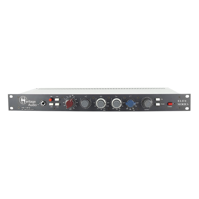 Heritage Audio HA73EQ Elite Single-Channel Full Rack Mic Pre w/ EQ