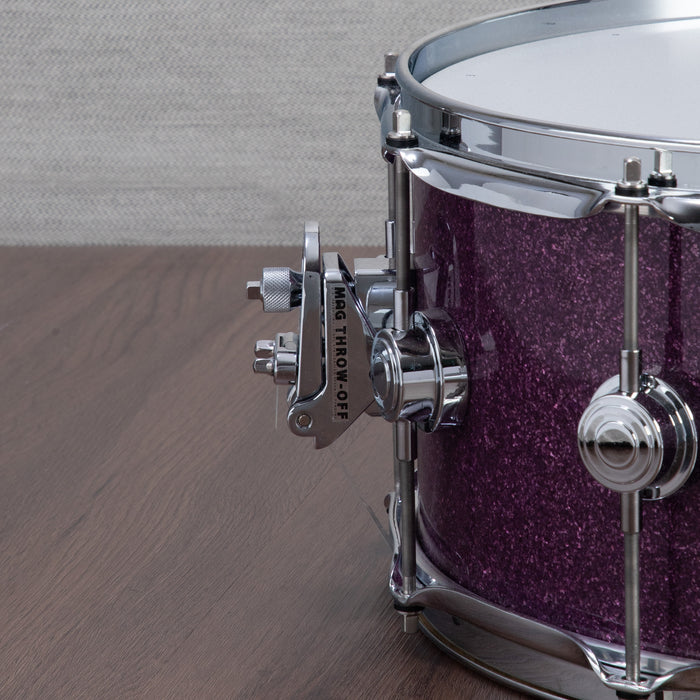 DW 6.5 x 14-Inch Collector Series 333 Maple Snare Drum - Purple Glass