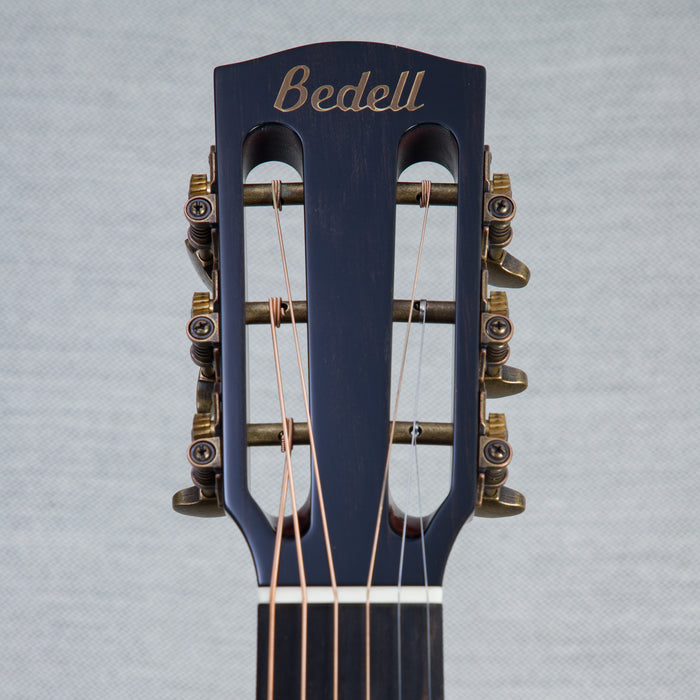 Bedell Special Edition 1964 Parlor Acoustic Acoustic Electric Guitar - Natural Shadow Burst - #422004