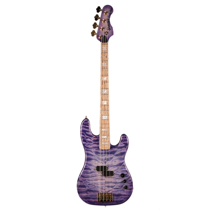 Spector USA Custom Coda4 Deluxe Bass Guitar - Rain Glow - CHUCKSCLUSIVE - #023