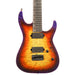 ESP USA M-7 HT Baritone 7-String Quilt Maple Top Electric Guitar - Lynch Burst - #US22274