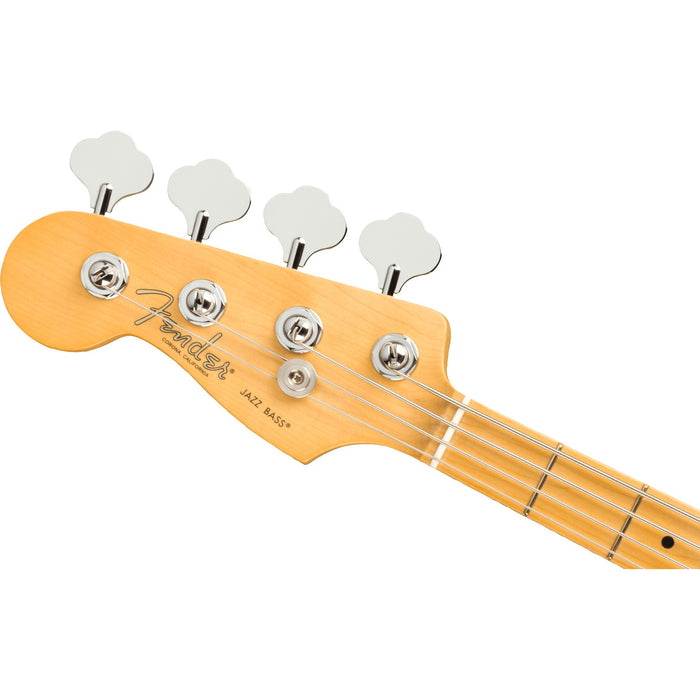 Fender American Professional II Left-Handed Jazz Bass, Maple Fingerboard - Miami Blue - New