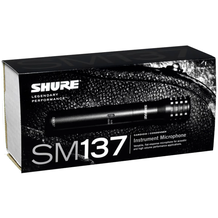 Shure SM137-LC Professional Instrument Condenser Microphone