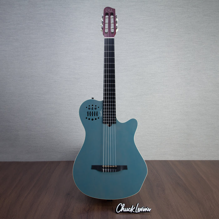 Godin Multiac Grand Concert SA Prototype Nylon String Electric Guitar - Arctik Blue - #23304511