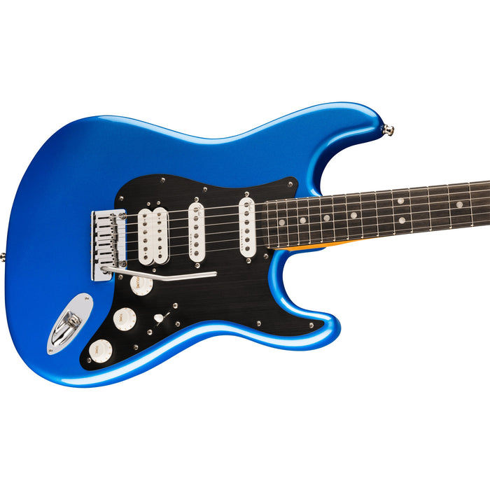 Fender American Ultra II Stratocaster HSS Electric Guitar, Ebony Fingerboard - Noble Blue