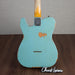 Fender Custom Shop Limited Edition '61 Telecaster Relic Electric Guitar - Aged Daphne Blue Sparkle - #CZ567663