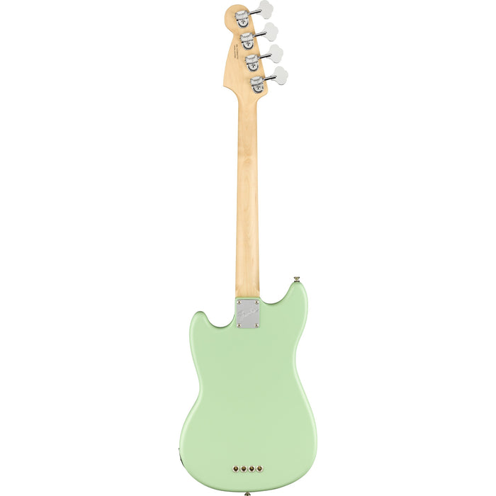 Fender American Performer Mustang Bass, Rosewood Fingerboard - Satin Surf Green - Display Model,Satin Surf Green