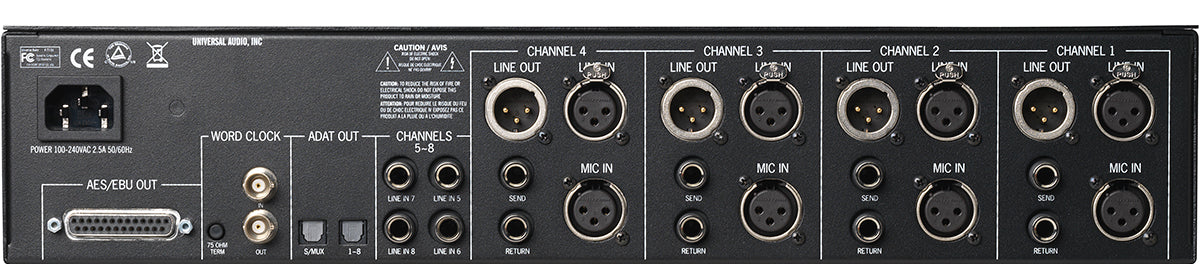 Universal Audio 4-710d Tone Blending Mic Preamp