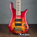 Spector USA Custom NS5 5-String Bass Guitar - Lava Glow - CHUCKSCLUSIVE - #659