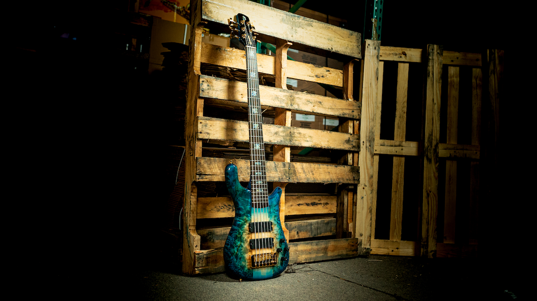 Spector USA Custom NS-6XL 6-String Bass Guitar - Desert Island Gloss Chuck Levin's Exclusive - New