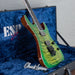 ESP USA M-II FR DLX Electric Guitar - Lime Burst - #US23322 - Display Model