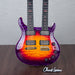 PRS Custom 24 Double-Neck 6/12 String Electric Guitar - Indian Ocean Sunset Glow - #0384233