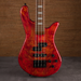 Spector USA Custom NS2 Bolt-On Bass Guitar - Inferno Red Gloss - #555