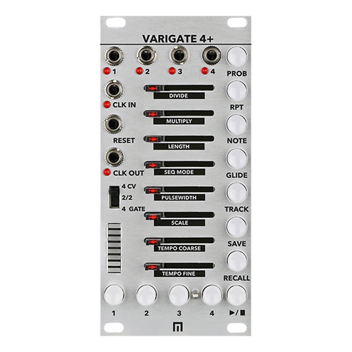 Malekko Varigate 4+ CV Sequencer Module - Silver