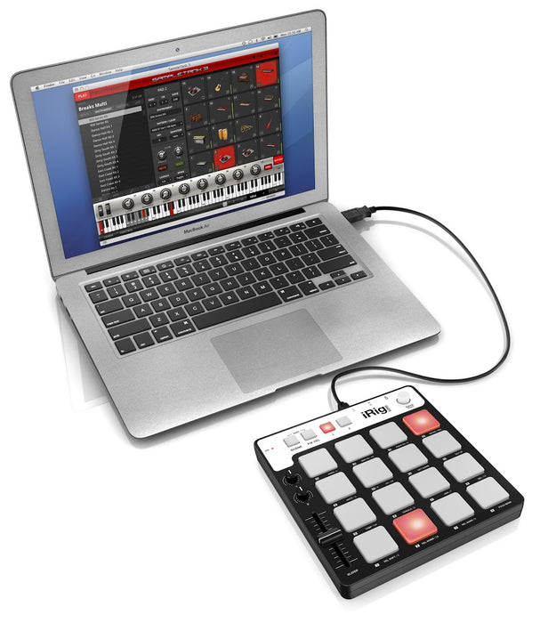 IK Multimedia iRig Pads MIDI Groove Controller