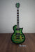 ESP USA Eclipse Quilted Maple Top Electric Guitar - Dark Lime Sunburst