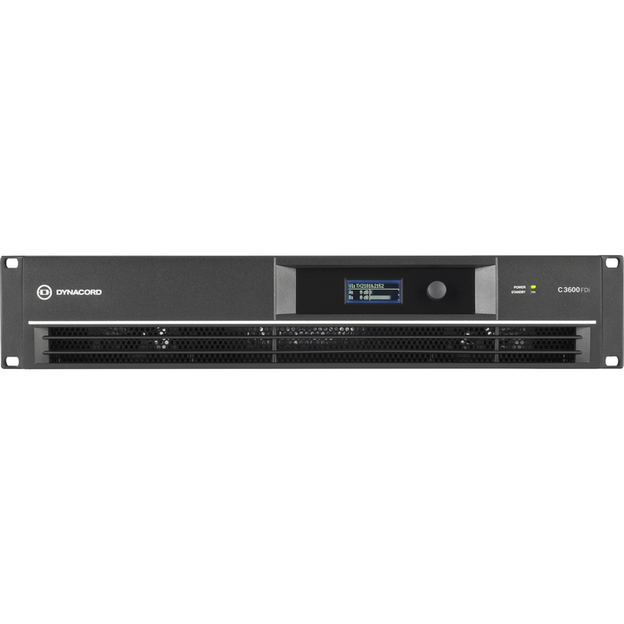 Dynacord C3600FDI DSP 2 x 1800-Watt Power Amplifier